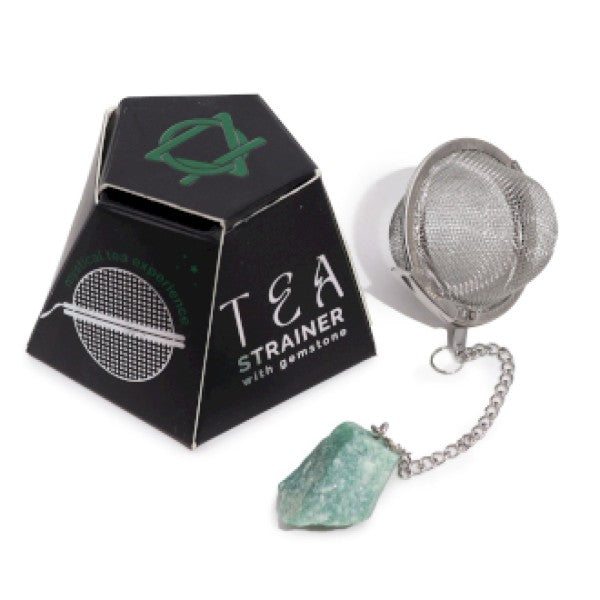 Infuser - Cluster Tea Strainer - Green Aventurine