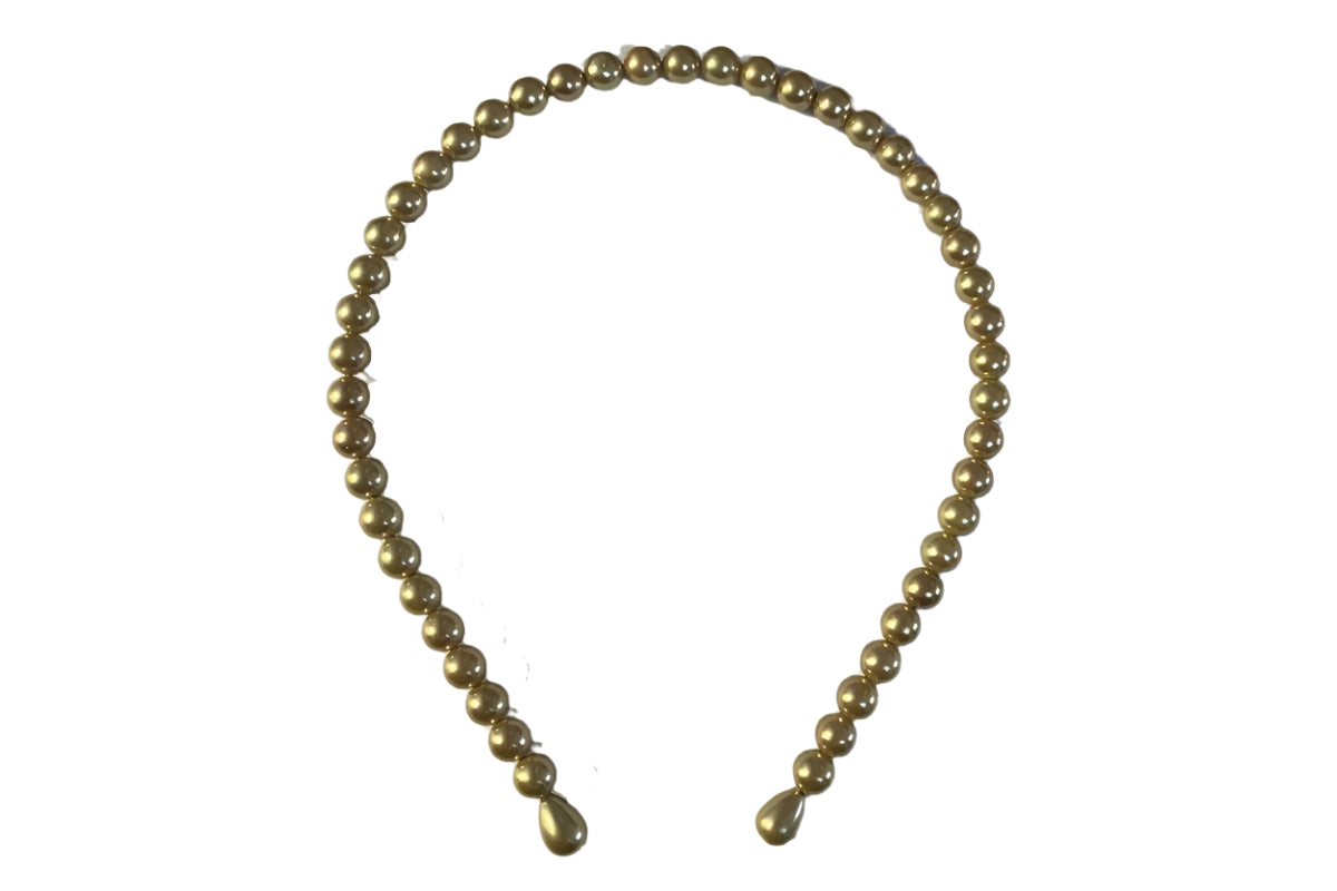 Headband - Pearl - Yellow