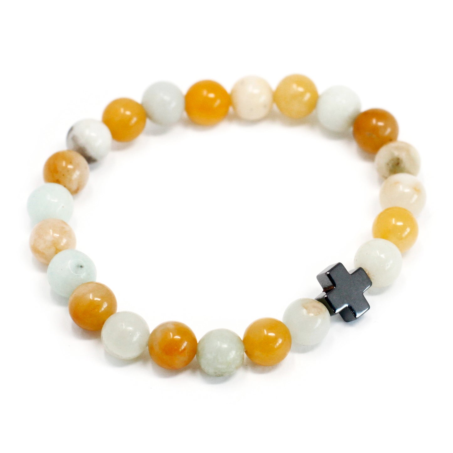 Bracelet - Friendship - Amazonite & Yellow Jasper - Loyalty