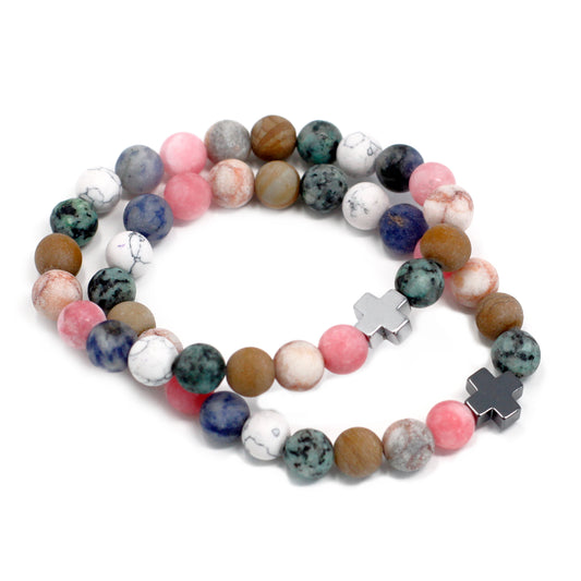 Bracelet - Friendship - Rainbow Gemstones - Harmony