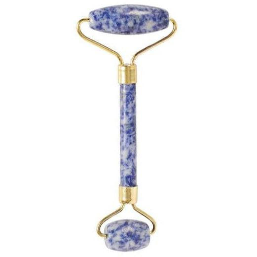 Carved - Gemstone Face Roller - Sodalite