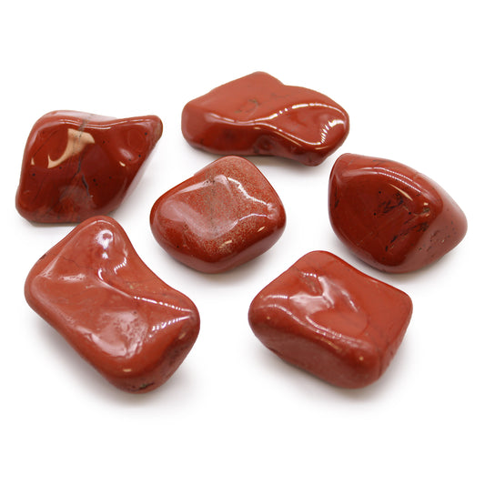 Tumblestone - Jasper - Red