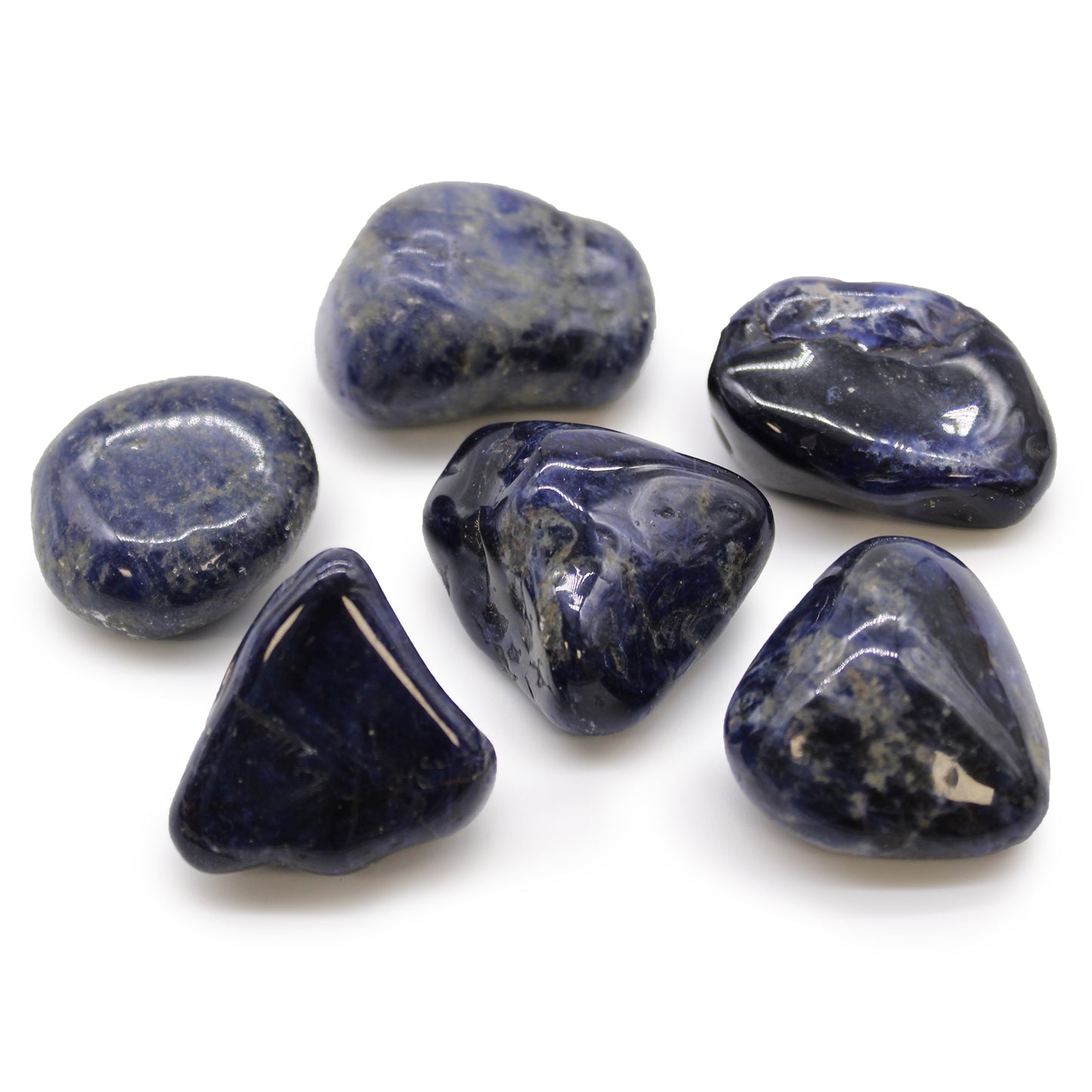 Tumblestone - Sodalite - Pure Blue