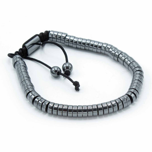 Bracelet - Magnetic Hematite - Circles