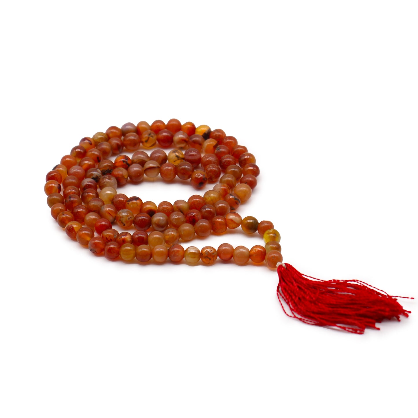 Bead Mala 108 - Carnelian