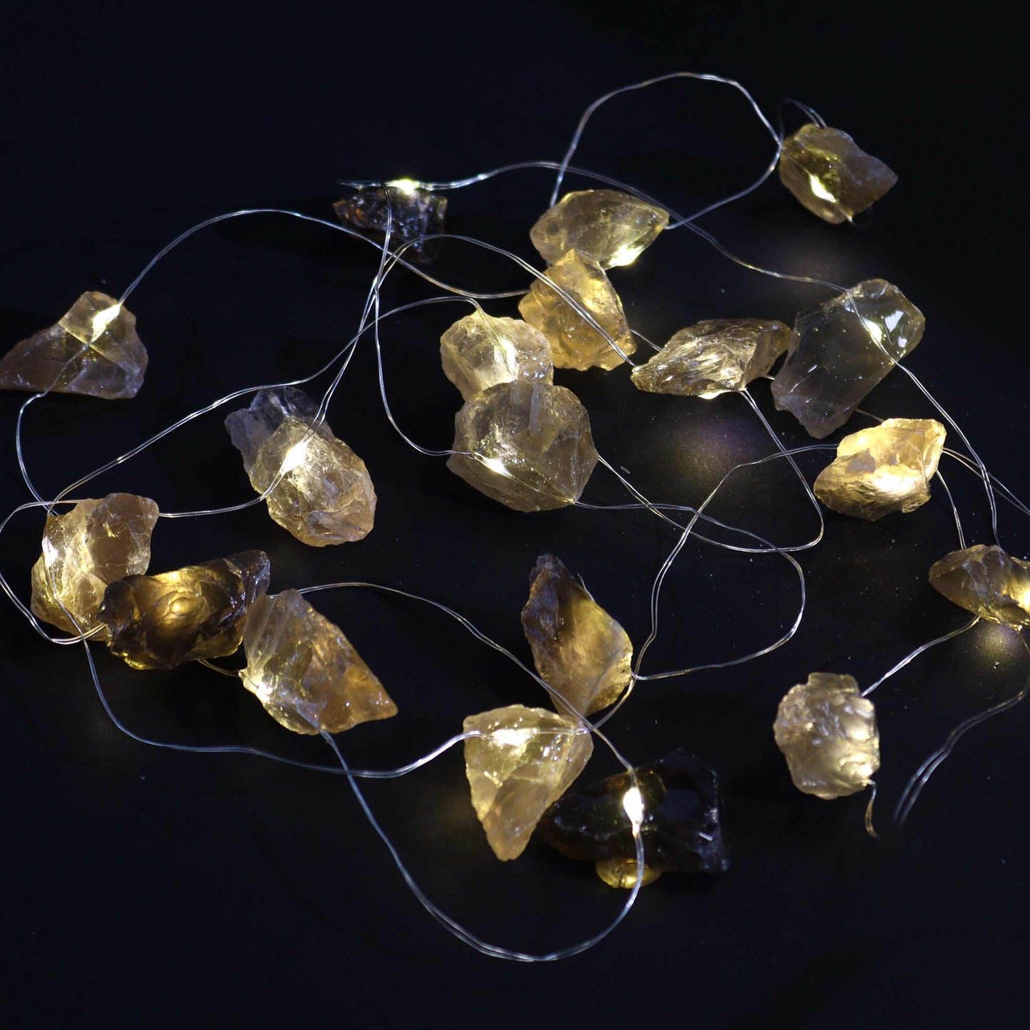 Gemstone Enchantment Lights - Smoky Citrine