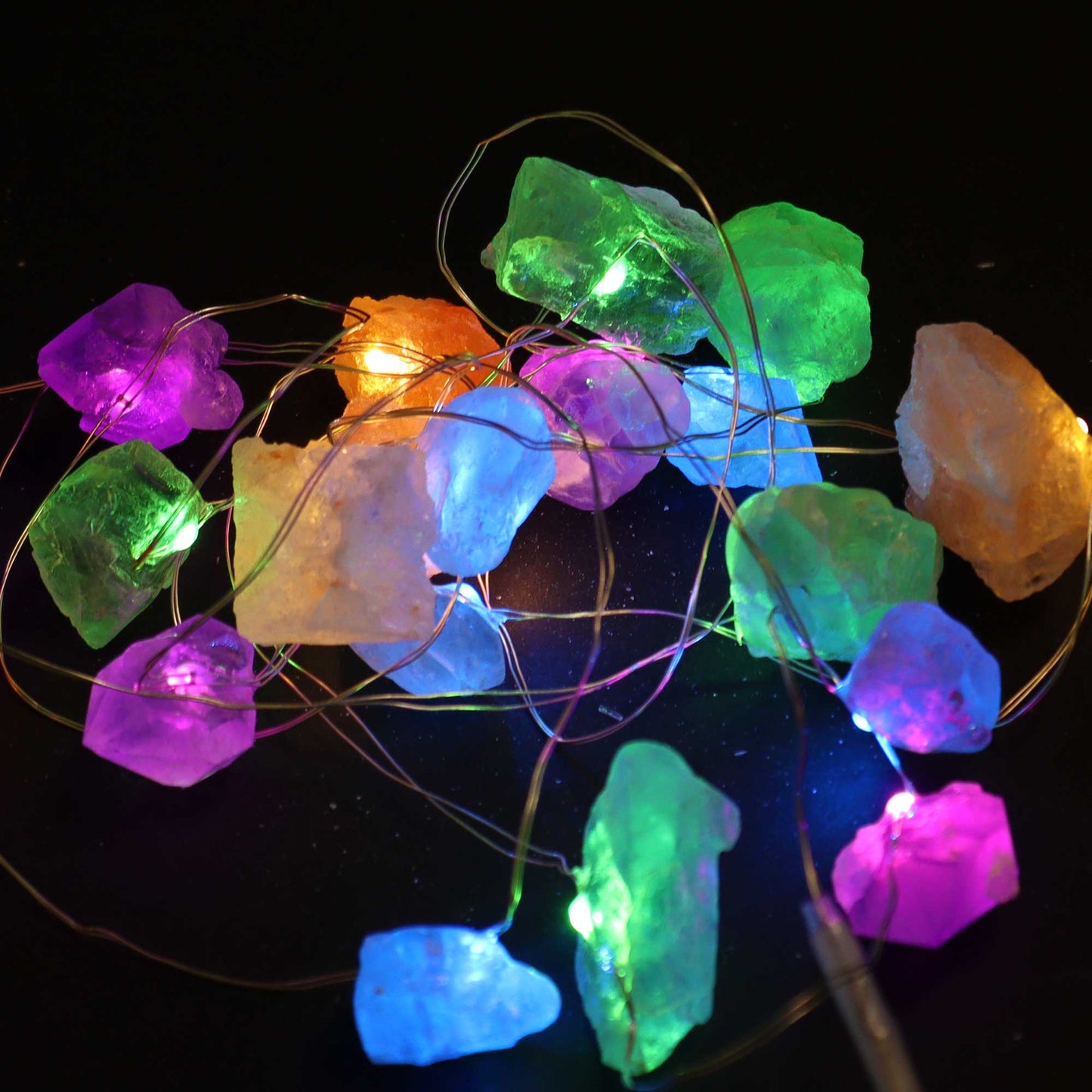 Gemstone Enchantment Lights - Mixed Crystals