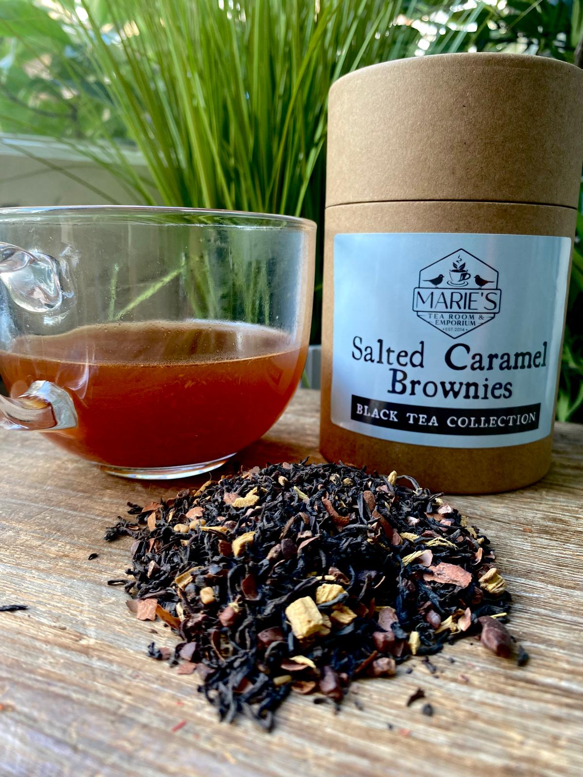 Tea - Black - Salted Caramel Brownies