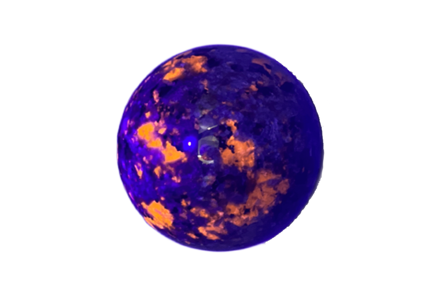Carved - Sphere - Yooperlight (Uv Reactive)