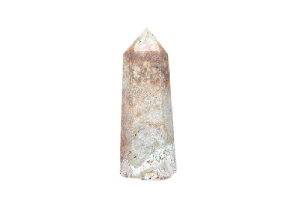 Carved - Tower - Mini -  Jasper Ocean (5-6cm)