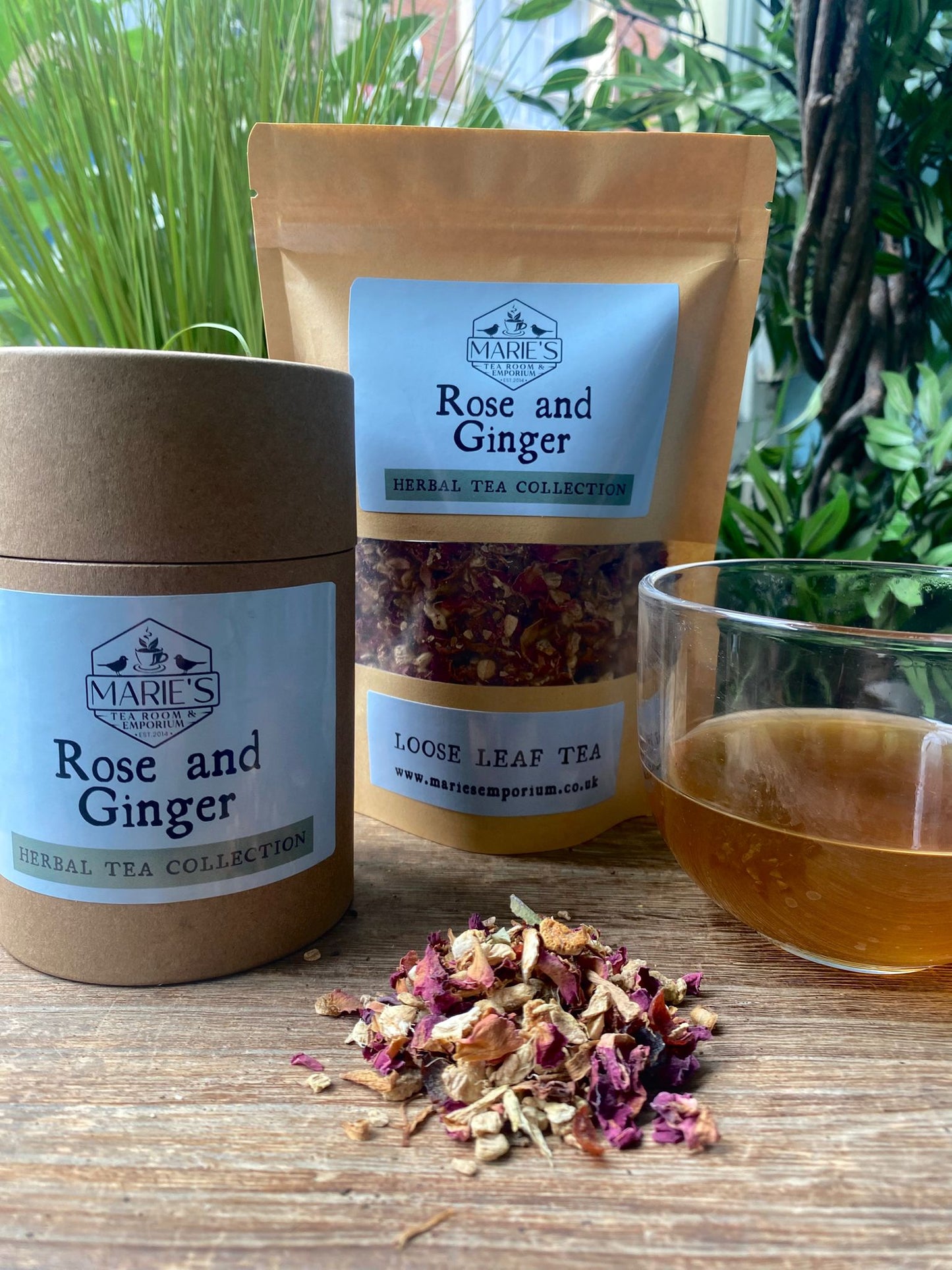 Tea - Herbal - Rose & Ginger