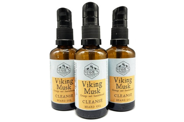 Beard Oil - Viking Musk 50ml - Cleanse!