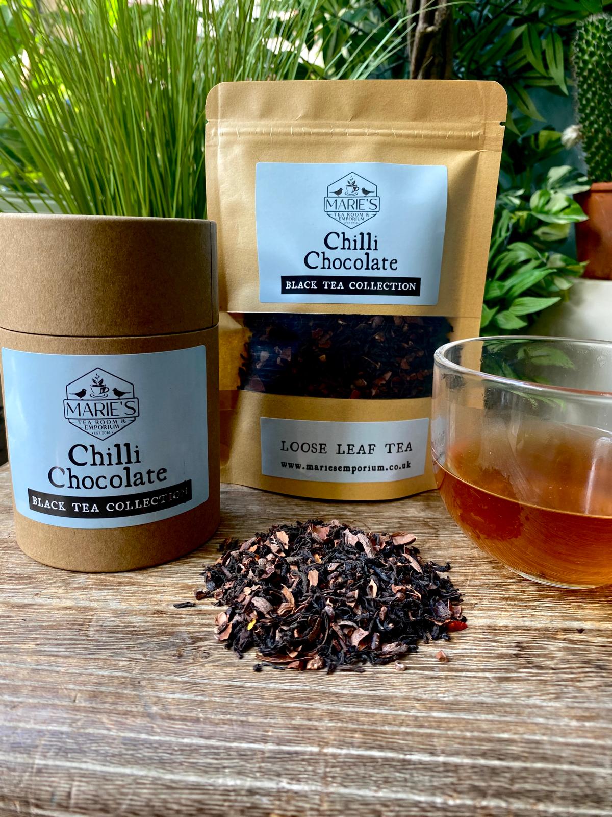 Chilli Chocolate Loose Leaf Tea Black - Marie's Emporium