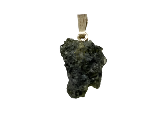 Specialist Specimen - Pendant - Rough Cut - Moldavite Chip