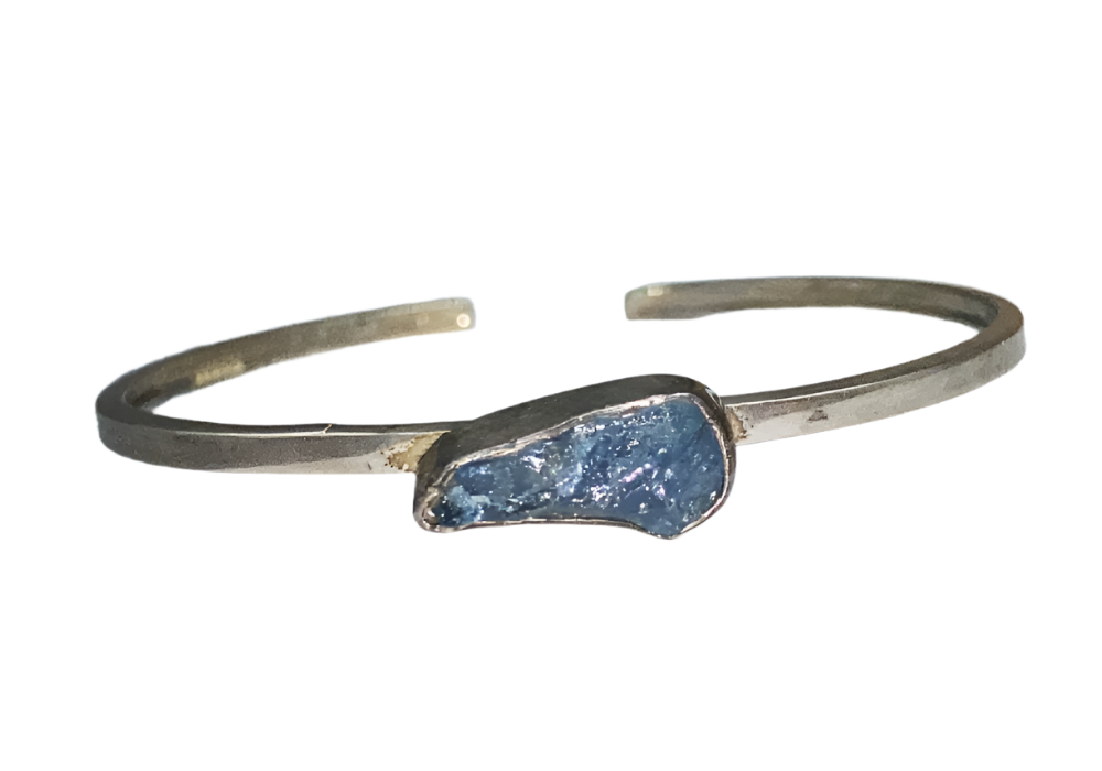 Bracelet - Cuff - Bangle - Aquamarine