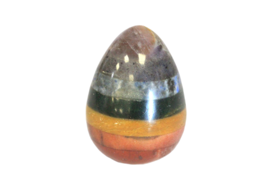 Carved - Egg - Chakra - 40-60mm