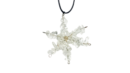 Charm - Snowflake - Quartz clear