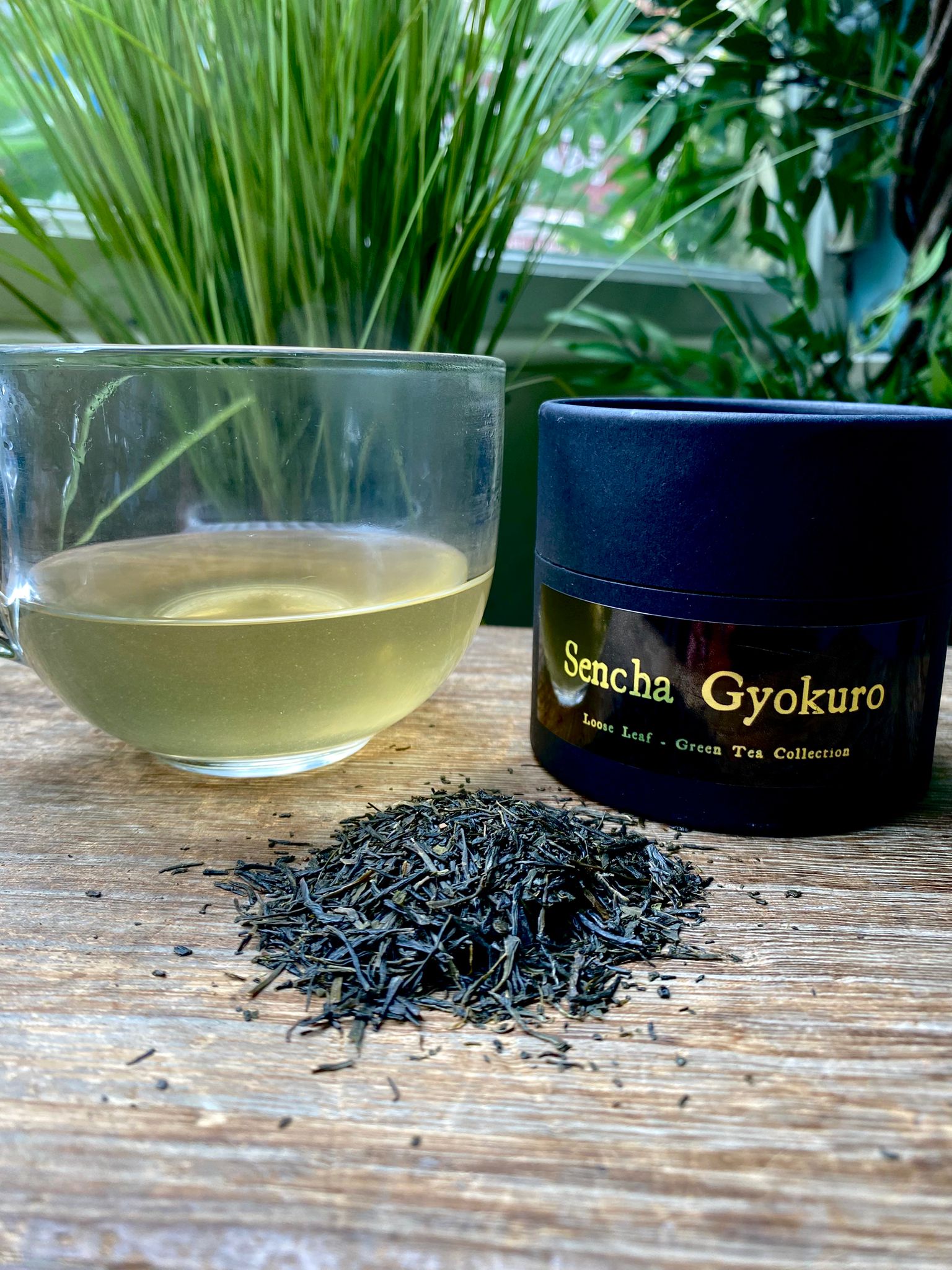 Sencha Gyokuro loose leaf tea green - Marie's Emporium