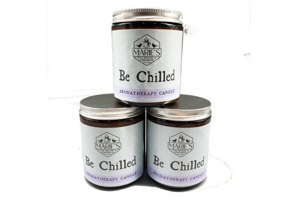 Aromatherapy Soy Wax Candle - Luxury - Be Chilled (40hr)