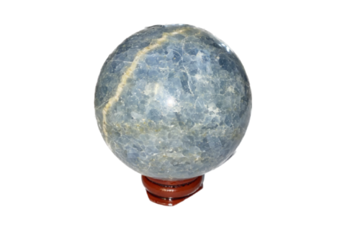 Carved - Sphere - Celestite