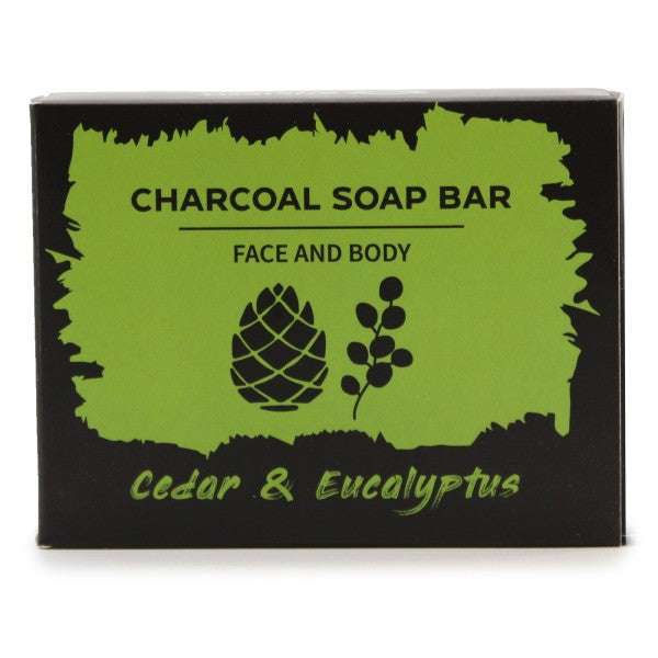 Charcoal Soap - Eucalyptus & Cedarwood - 85g