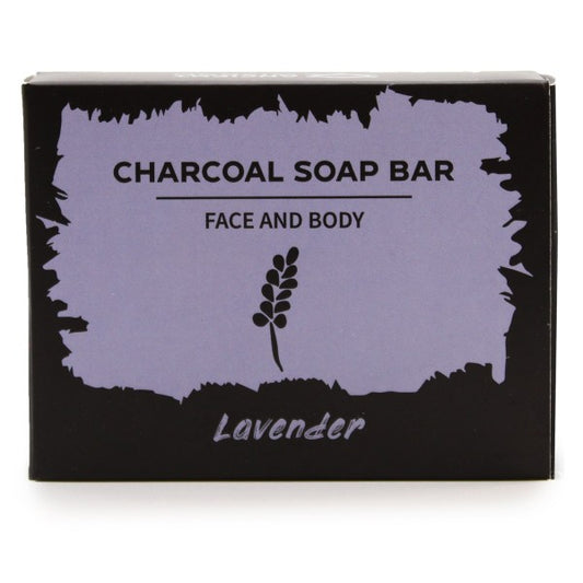 Charcoal Soap - Lavender - 85g