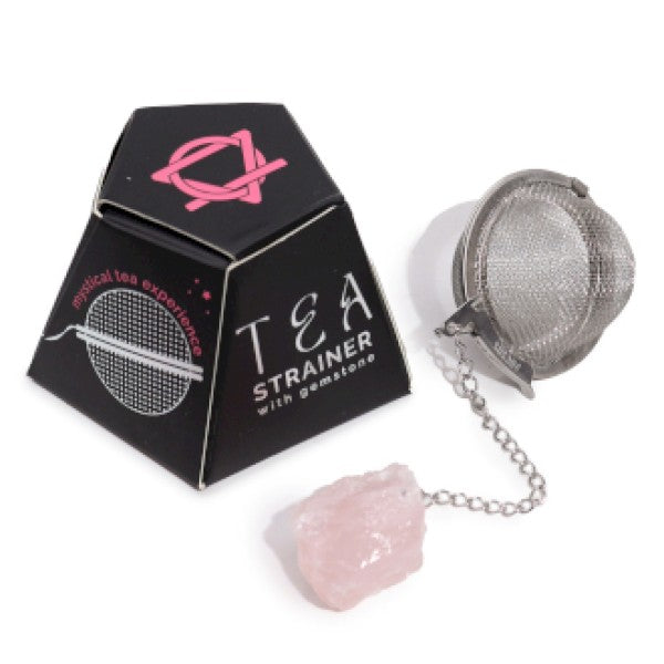 Infuser - Cluster Tea Strainer - Rose Quartz