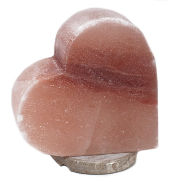 Himalayan Salt - Crafted Salt lamp - Heart