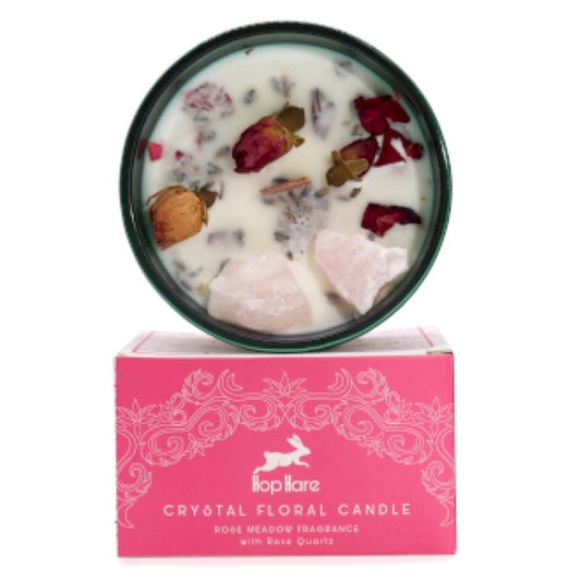 Crystal Candle - Magic Flower - The Lovers