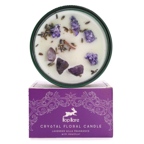 Crystal Candle - Magic Flower - The Moon