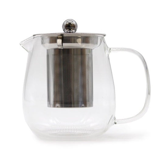 Teapot - Glass Infuser Teapot Contemporary (550ml)