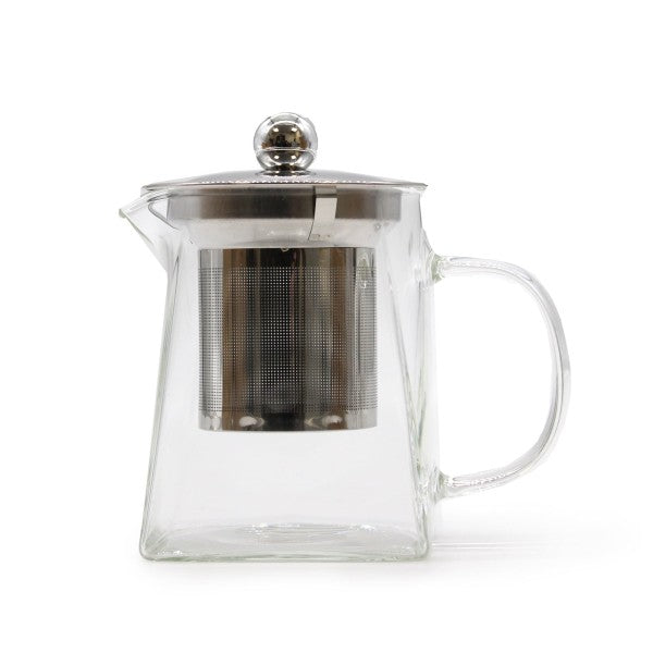 Teapot - Glass Infuser Teapot Square (350ml)