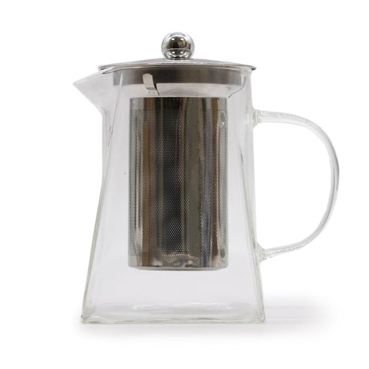 Teapot - Glass Infuser Teapot Square (750ml)