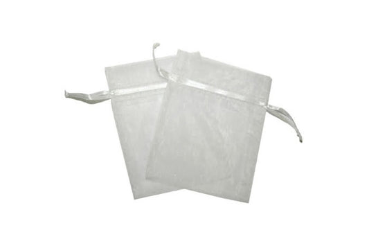 Small Organza Bag - White