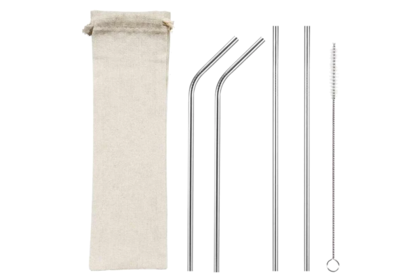 Metal Straws - Jute Bag