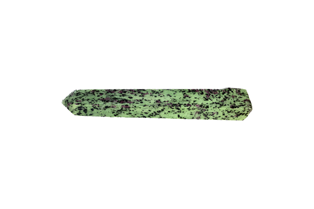 Carved - Tower - Ruby Zoisite (Rubycrosite) (25cm - 26cm)