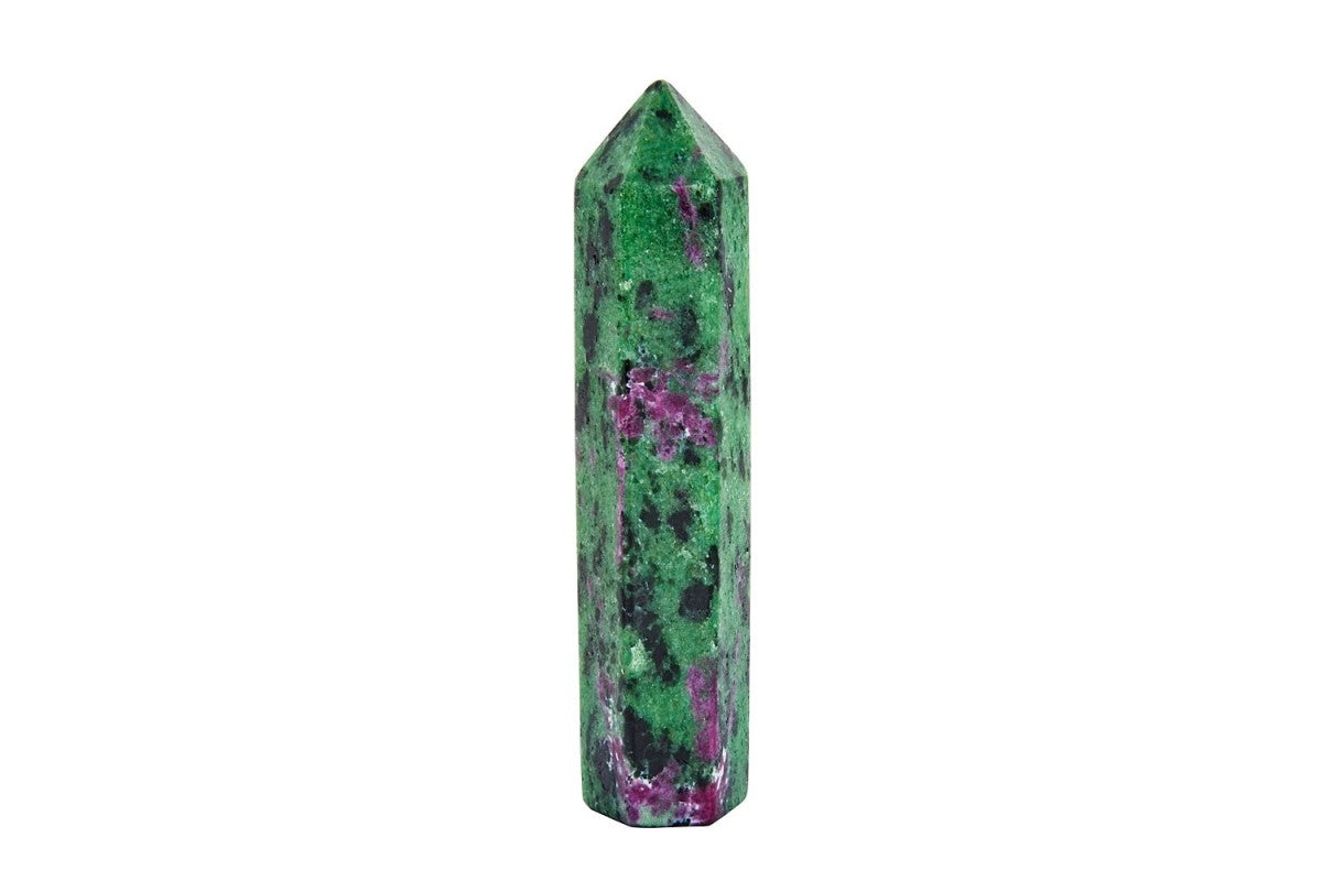 Carved - Tower - Ruby Zoisite (8-9cm)