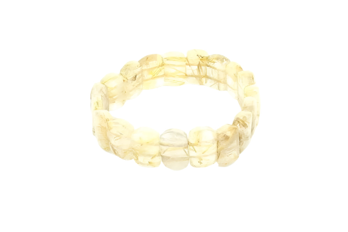 Specialist Specimen - Bracelet - Quartz Rutilated