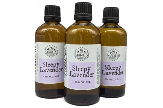 Bath and Massage Oil - 100ml Sleepy Lavender