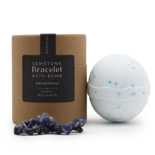 Bath Bomb - Crystal Jewellery Sodalite