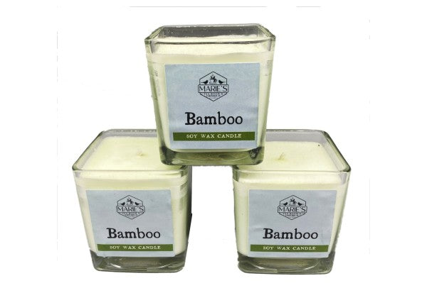 Aromatherapy Soy Wax Candle - Jar - Bamboo