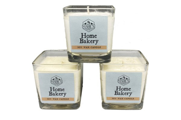 Aromatherapy Soy Wax Candle - Jar - Home Bakery