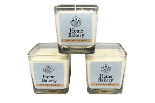 Aromatherapy Soy Wax Candle - Jar - Home Bakery