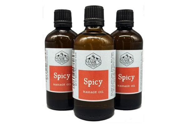 Bath and Massage Oil - 100ml Spicy Rub