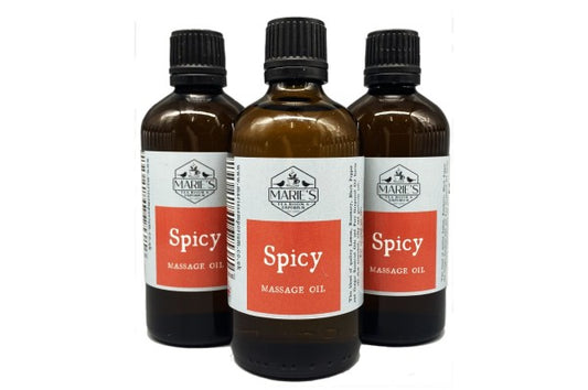 Bath and Massage Oil - 100ml Spicy Rub