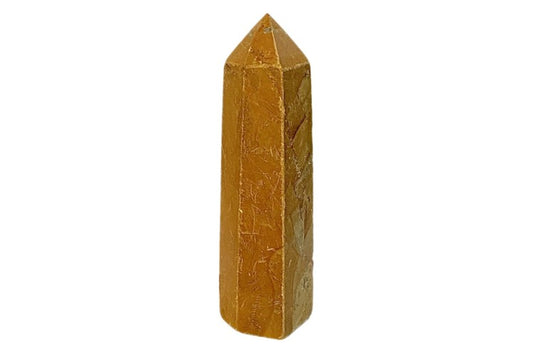 Carved - Tower - Jasper Yellow  (7-8cm)