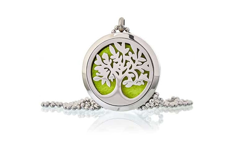 Aromatherapy Diffuser - Necklace - Tree of Life 30mm