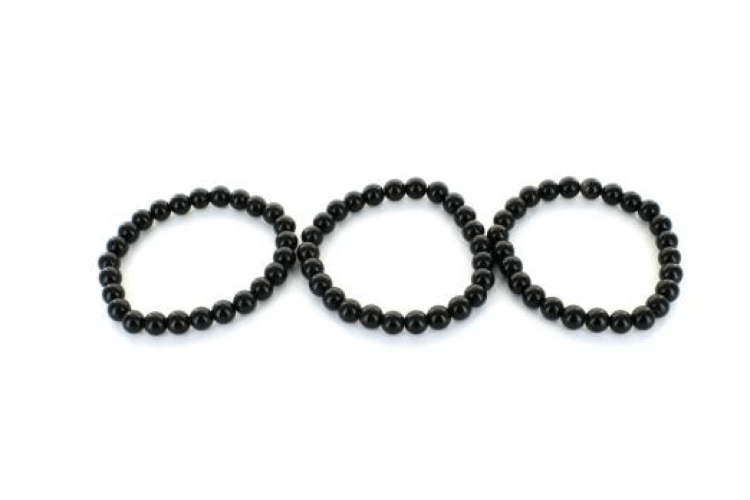 Bracelet - Bead - Tourmaline Black