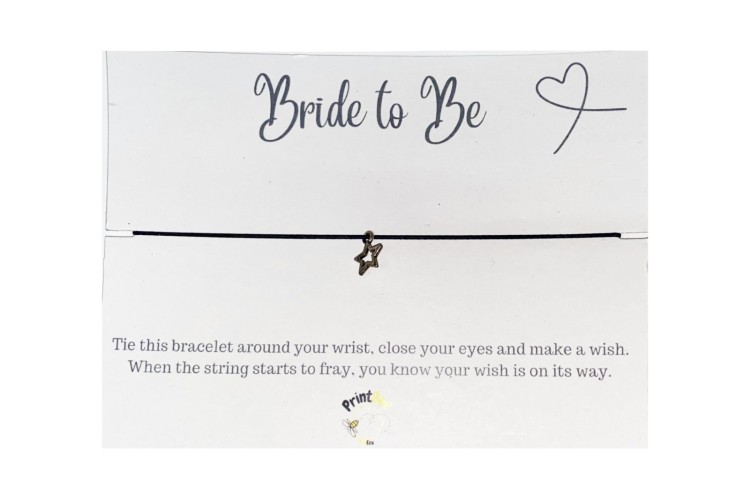 Wish Bracelet - Bride To be