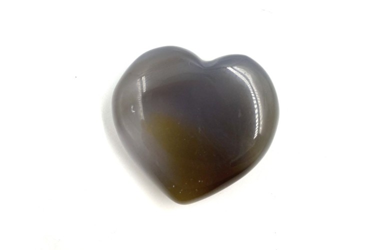 Carved - Heart - Chalcedony